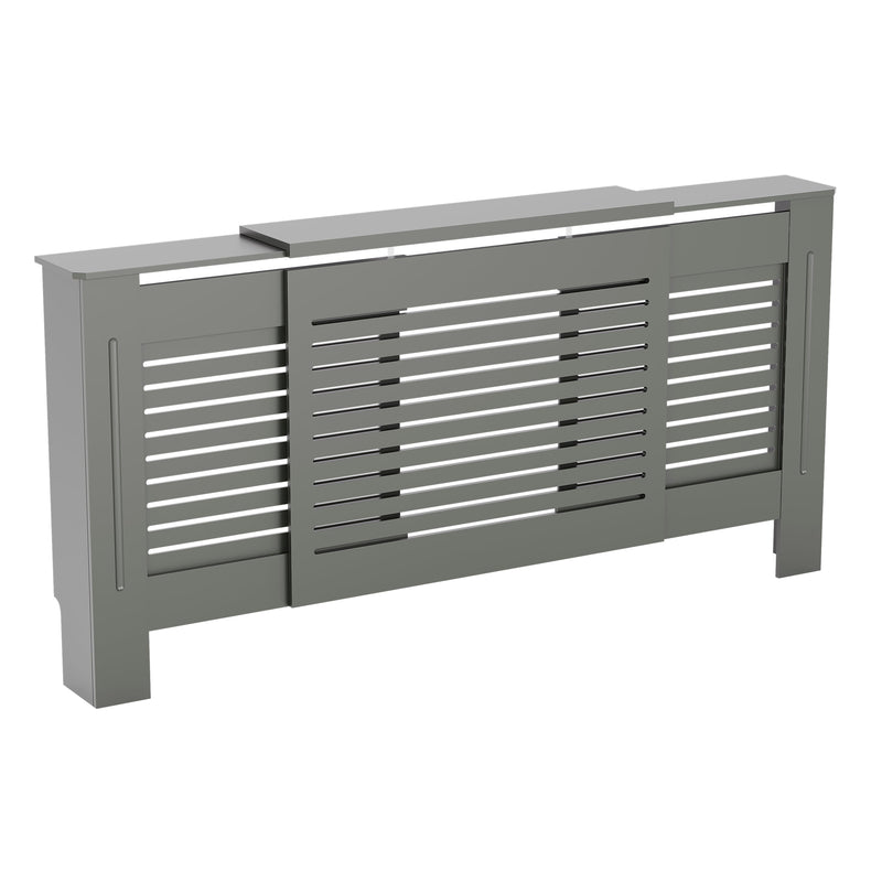 Vida Designs Milton Adjustable Radiator Cover - Grey