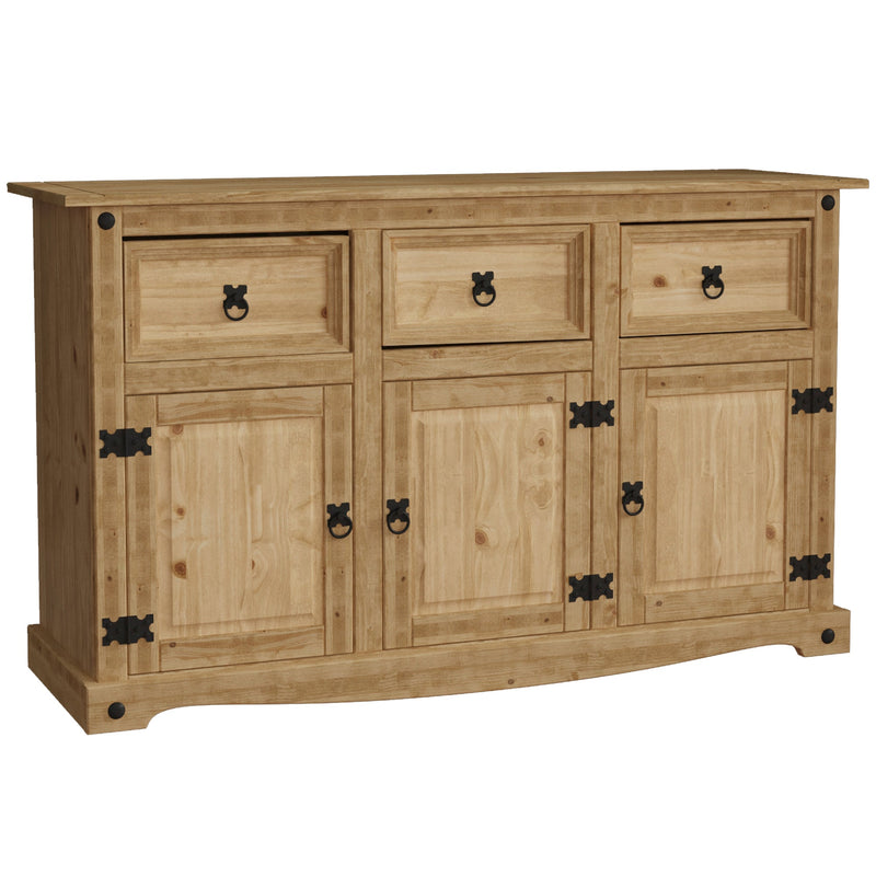 Vida Designs Corona 3 Door 3 Drawer Sideboard