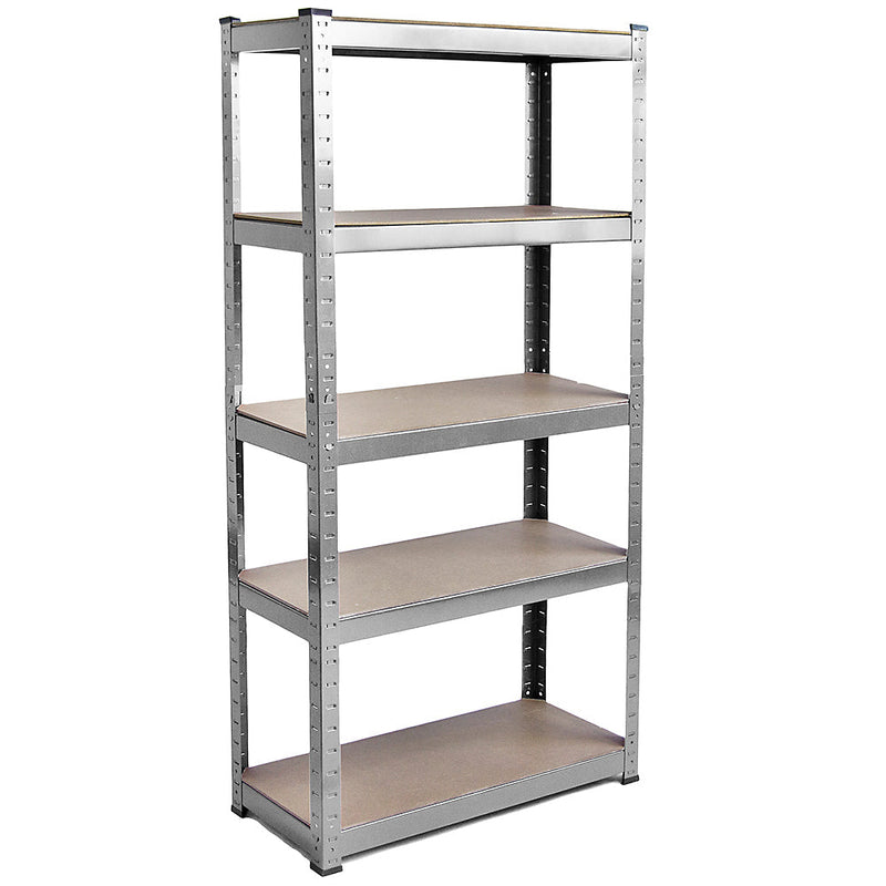 Home Vida 5 Tier Shelf - Galvanised