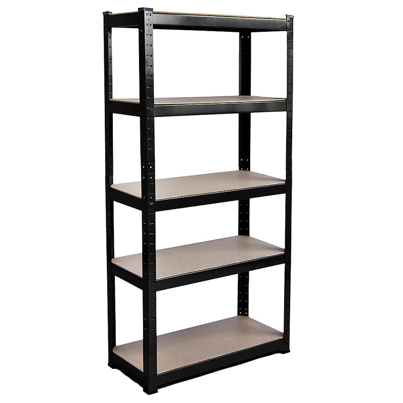 Home Vida 5 Tier Shelf - Large - Black