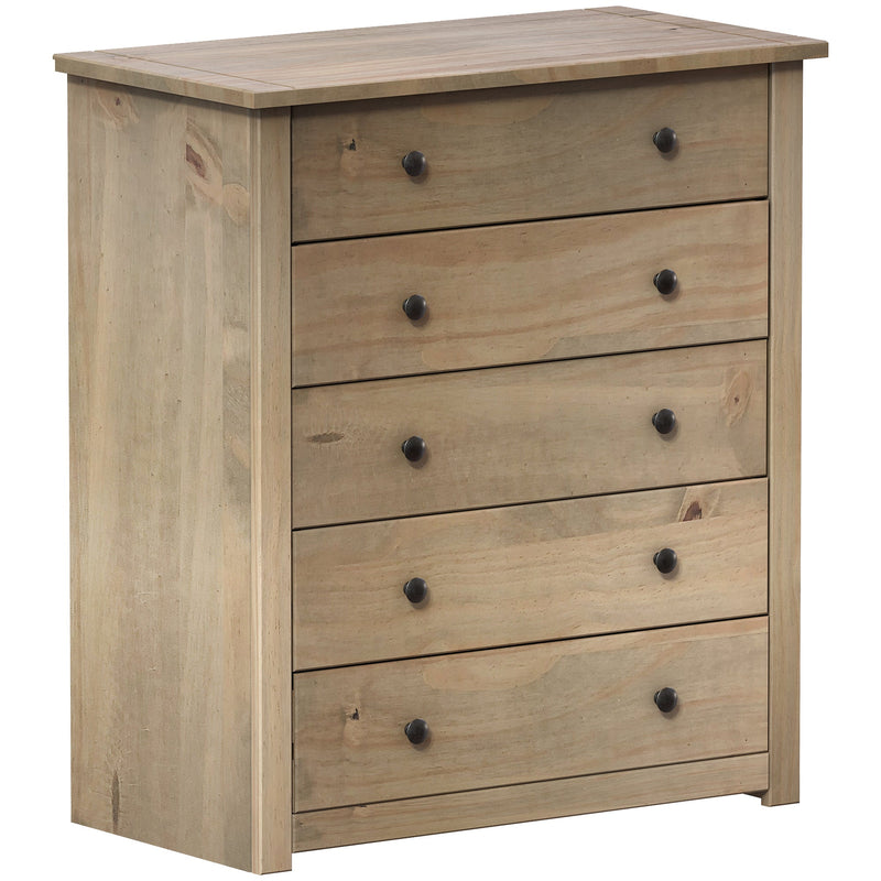 Vida Designs Panama 5 Drawer Chest