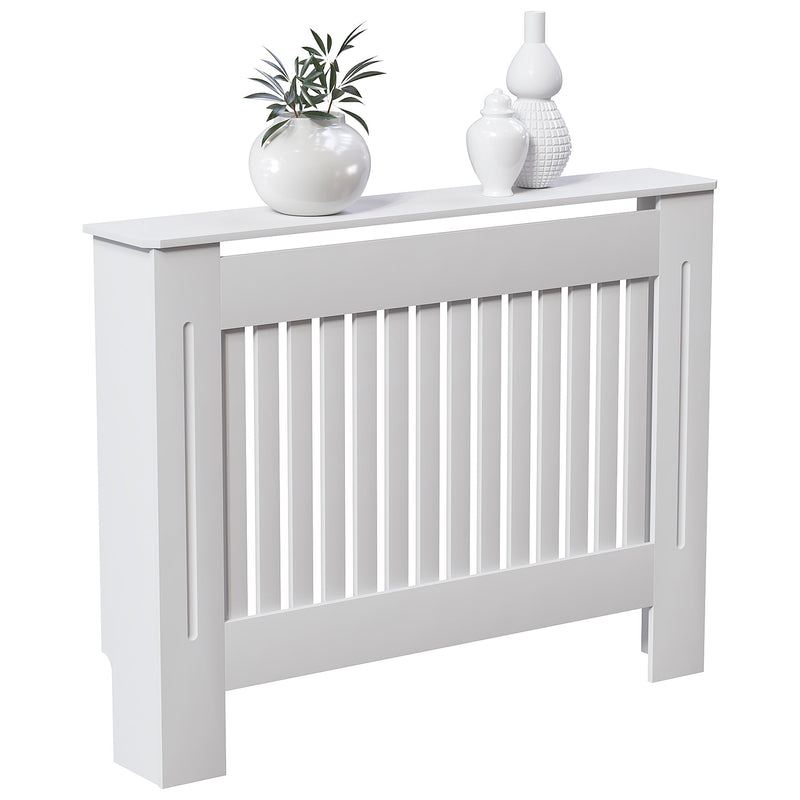 Vida Designs Chelsea Radiator Cover - White - Medium