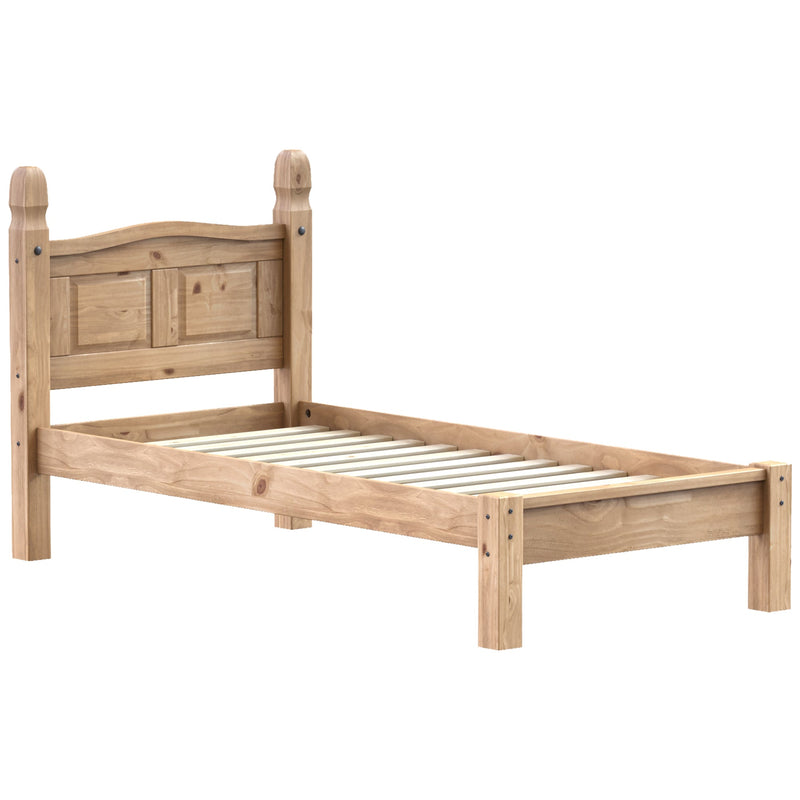 Vida Designs Corona Single Bed - Low Foot End