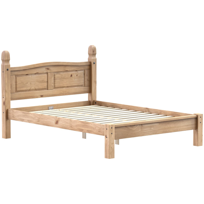 Vida Designs Corona Double Bed - Low Foot End