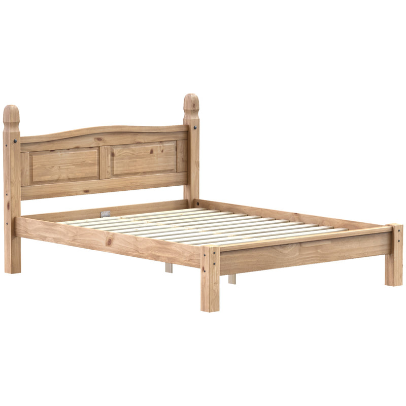 Vida Designs Corona King Size Bed - Low Foot End