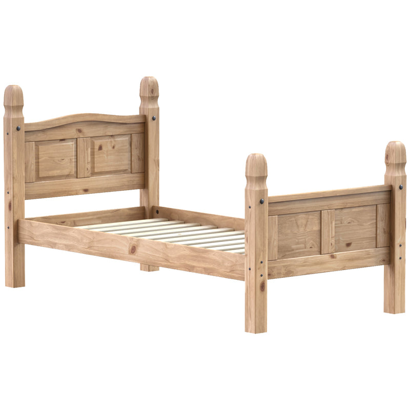 Vida Designs Corona Single Bed - High Foot End