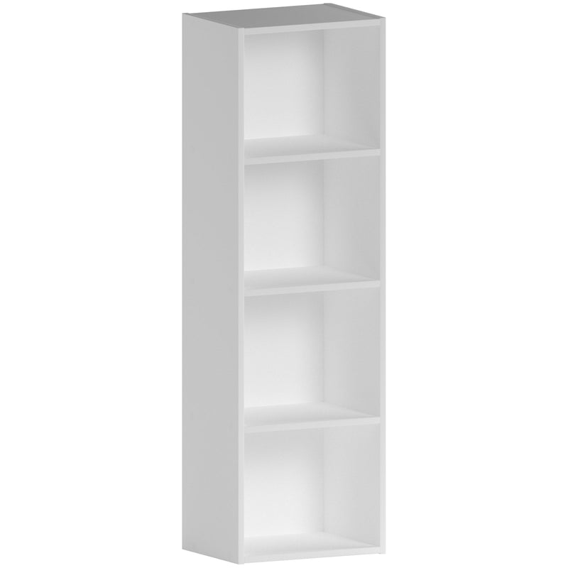 Vida Designs Oxford 4 Tier Cube Bookcase - White