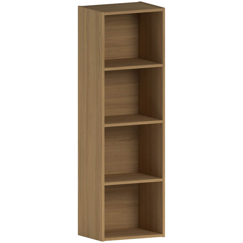 Vida Designs Oxford 4 Tier Cube Bookcase - Oak