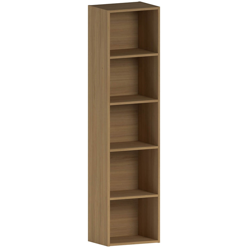 Vida Designs Oxford 5 Tier Cube Bookcase - Oak