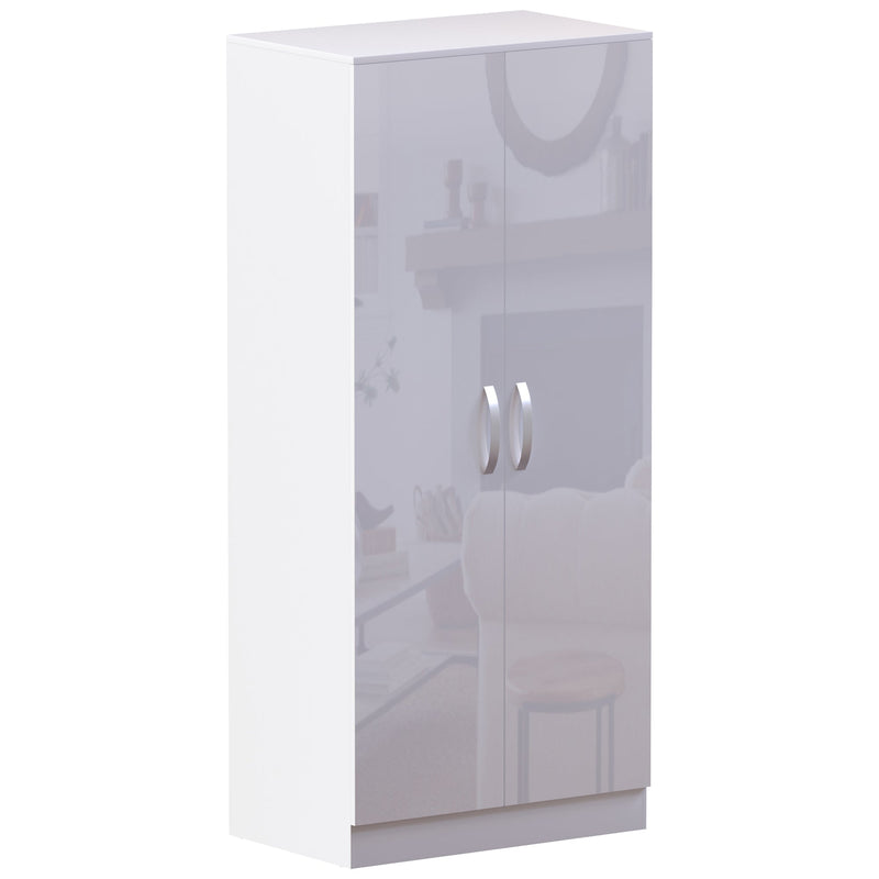 Vida Designs Hulio 2 Door Wardrobe - White