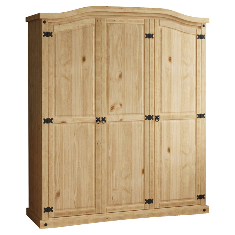 Vida Designs Corona 3 Door Wardrobe