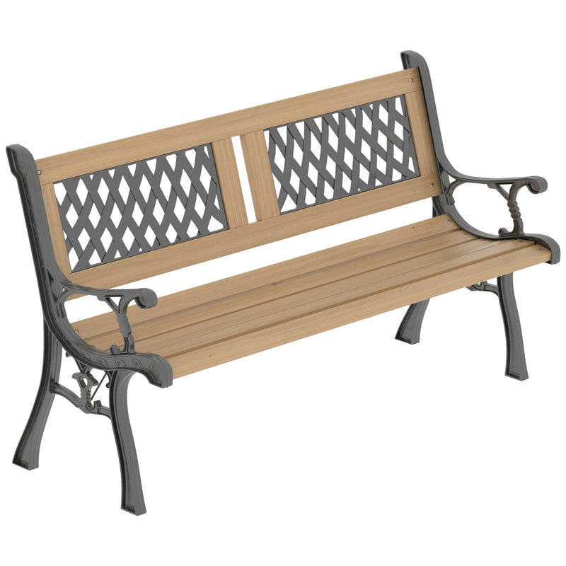 Garden Vida Garden Bench - Twin Cross Style