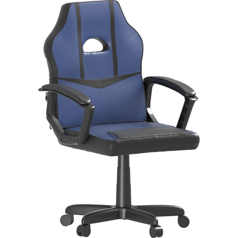 Vida Designs Comet Racing Gaming Chair - Blue & Black