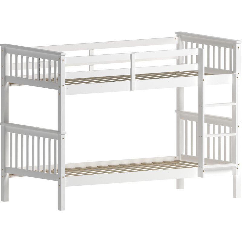 Junior Vida Milan Bunk Bed - White