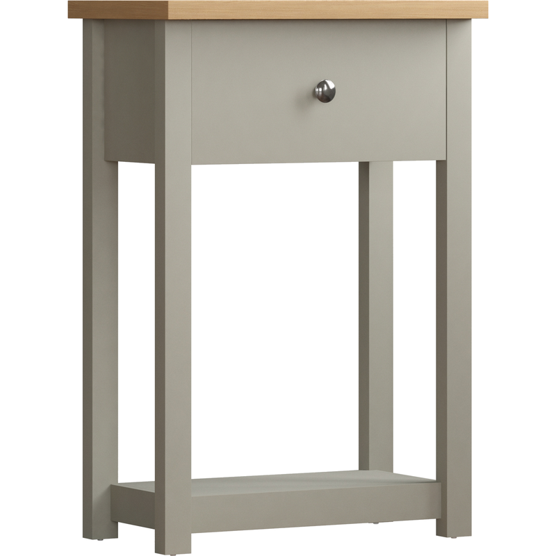 Vida Designs Arlington 1 Drawer Console Table - Grey
