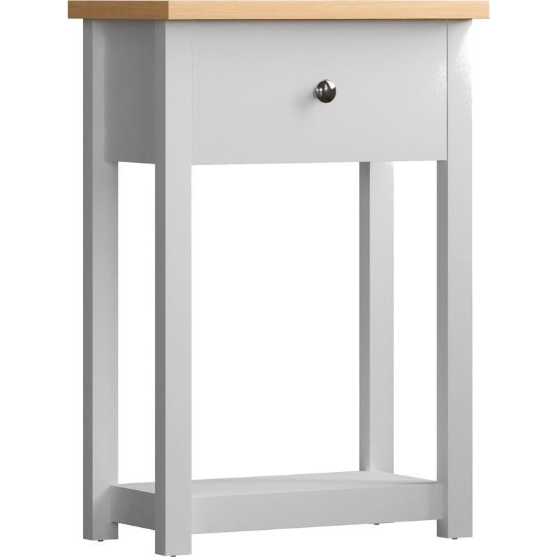 Vida Designs Arlington 1 Drawer Console Table - White