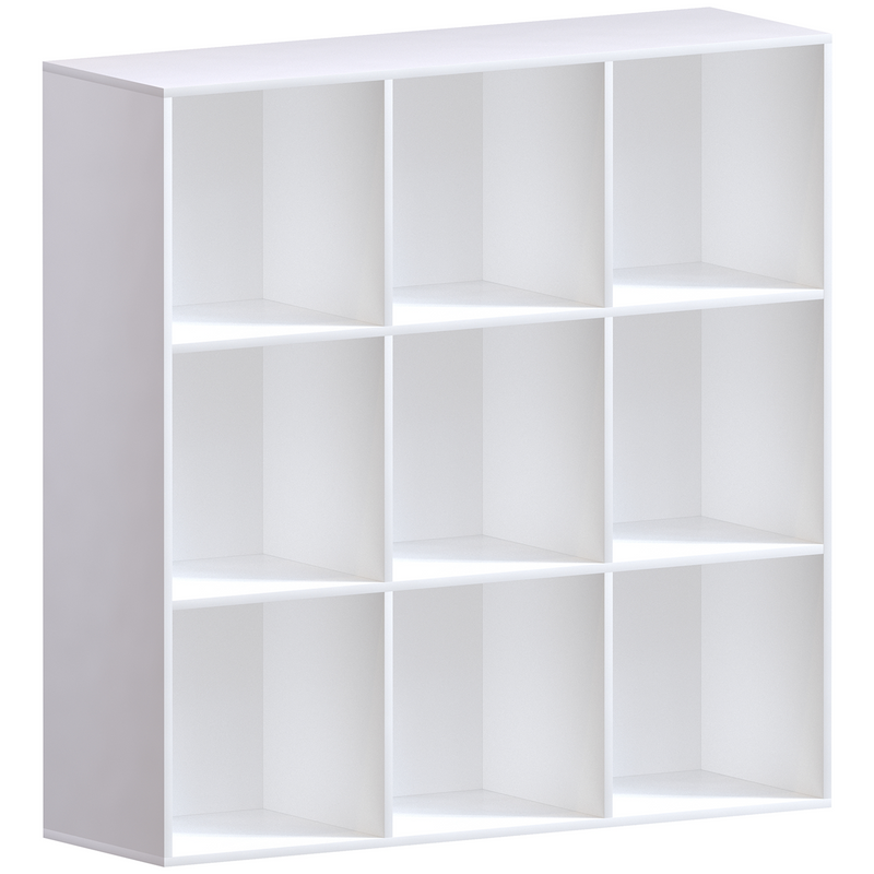 Vida Designs Durham 3x3 Cube Storage Unit - White