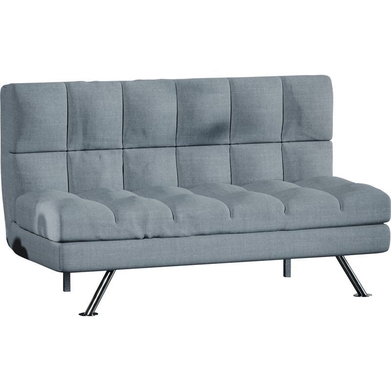 Vida Designs Richmond Linen Sofa Bed - Light Grey