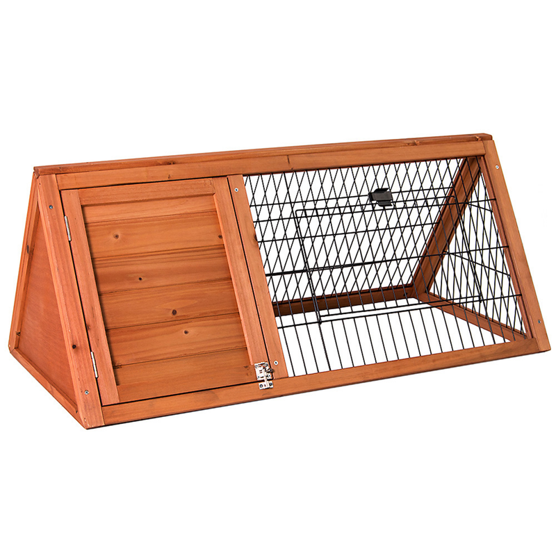 Pet Vida Triangle Wooden Pet Hutch