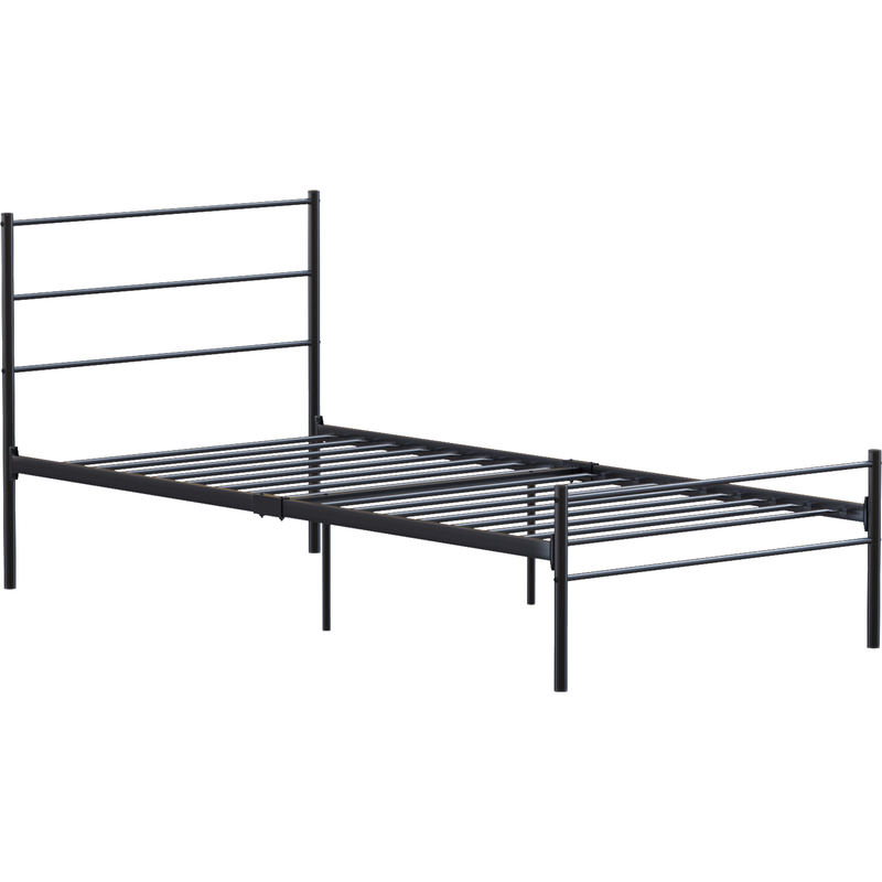 Vida Designs Dorset Bed 3ft Single - Black