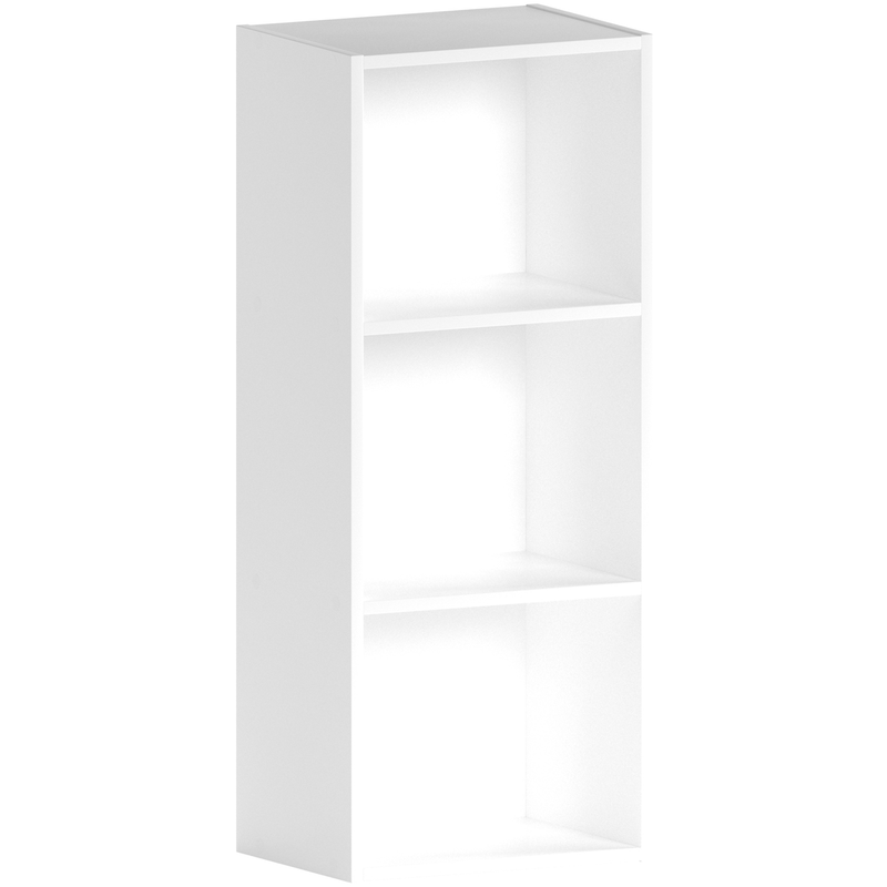 Vida Designs Oxford 3 Tier Cube Bookcase - White