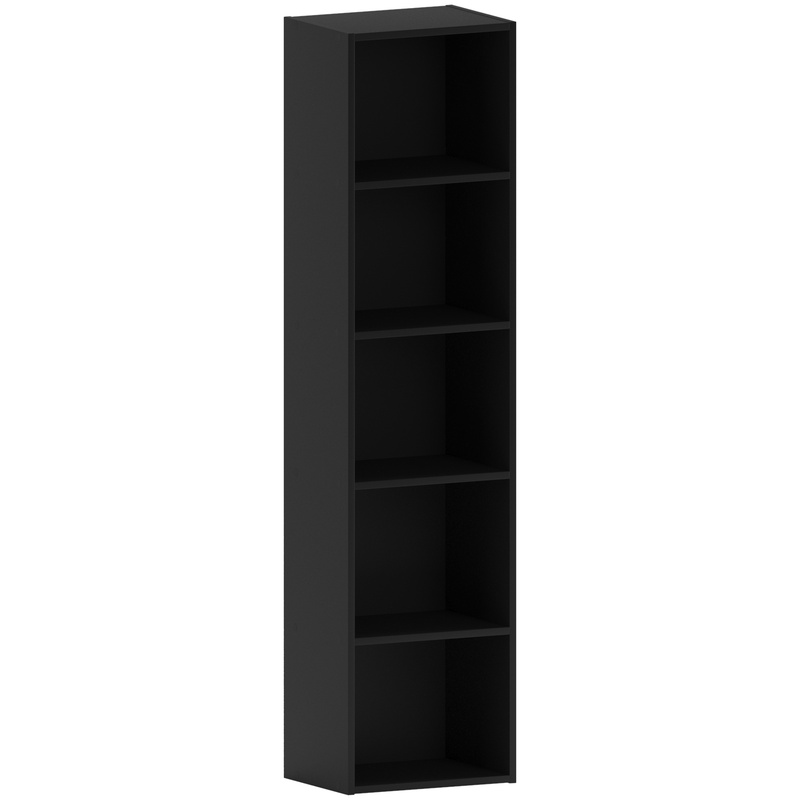 Vida Designs Oxford 5 Tier Cube Bookcase - Black